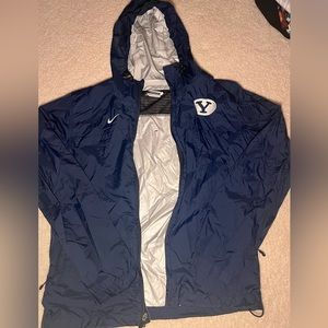 BYU nike rain jacket